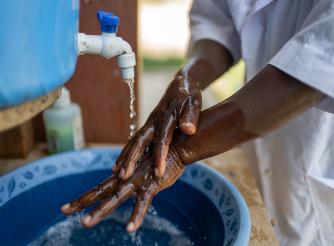 ActionAid DRC is leading awareness raising and psychosocial support at a Health Center in Djugu Territory